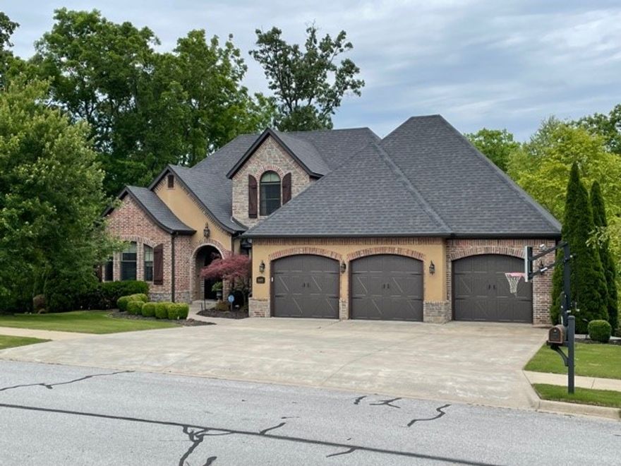 Custom built, 1 owner home. This property has it all!! This beautiful home boast 5 spacious bedrooms, 4.5 bathrooms and is built for entertaining!! Awesome game room/bar area/living space provide for multiple uses!! Office, workout room and extra bonus room. Plenty of storage. Huge 3 car garage. Outdoor area has grill area and covered patio with wood burning fireplace. New roof 2020, freshly painted 2021. You must see this beautiful home!!!