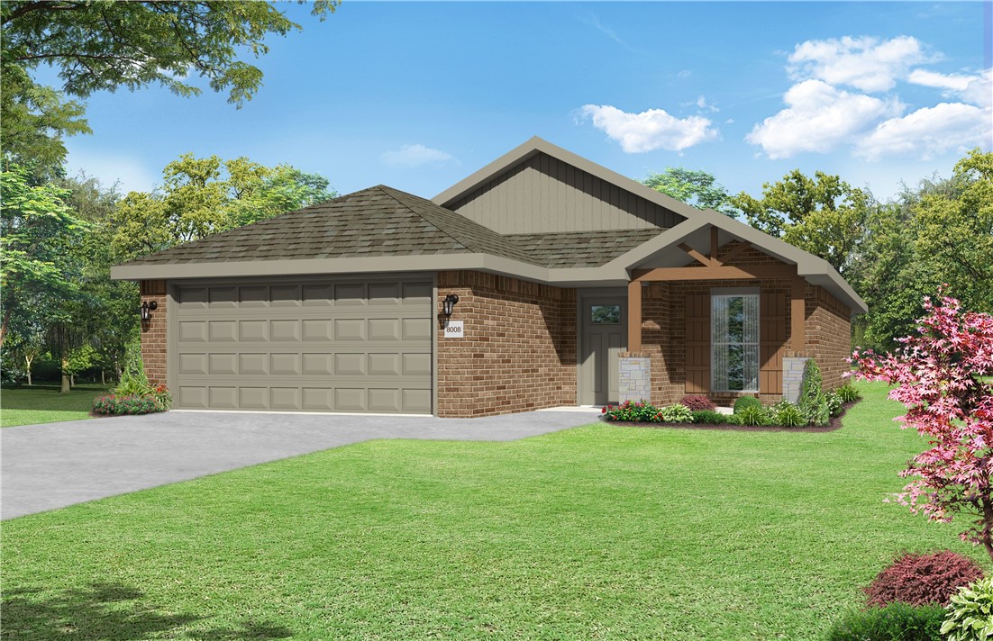 Our 1450 square feet, 3 bedroom, 2 bathroom floor plan
features an expansive living room with a dedicated dining
space. Homeowners are sure to enjoy the large pantry
and single level bar in the kitchen that’s perfect for
entertaining or helping kids with homework in the
evening. This floor plan has plenty of room in the primary
suite and is complemented by a spacious walk-in closet.
Taxes subject to change based on new construction