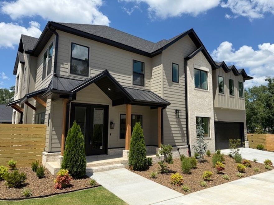 **Open House  Sunday 9.21 2:00-4:00 PM***  Buy between Sept 15 – Oct 15, 2025 and get TWO e-bikes (up to $7,000 total value) as your closing gift from the builder. This residence blends refined style with modern comfort, featuring a soft color palette, brushed gold accents, designer lighting, and matte-finished white oak floors. The living area centers around a cozy fireplace flanked by custom glass-paneled cabinetry. The main-level primary suite offers a paneled feature wall and a spa-inspired bath with onyx pendant lights, marble-veined tile, dual shower heads (including rain head), and seamless glass. Upstairs includes a large family room, two bedrooms with a Jack & Jill bath, a secondary suite, and a flexible fifth bedroom or office. Outdoor living is elevated with a covered front porch, open patio, grilling terrace, and a fully fenced, landscaped yard. Discover timeless luxury just moments from the best of Bentonville.