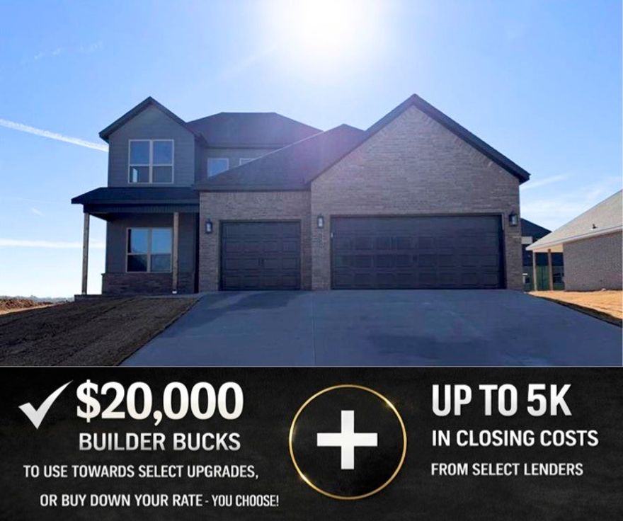The Willow floor plan features 2,285 sq ft of thoughtfully designed living space with a dedicated office, and a 3-car garage. This two-story home offers comfort, functionality, and modern design throughout. Enjoy 10-foot ceilings in the living area and primary suite. The primary suite is on the first floor, while the remaining bedrooms are located upstairs. An insulated garage door and walls add efficiency and year-round comfort. The mudroom space located off the utility room provides practical storage and organization for busy households. With its spacious design, thoughtful details, and desirable Hillcrest location, the Willow plan blends comfort, style, and livability in one exceptional home. Open Houses every sSunday from 1-4pm. For a limited time, Builder Incentives: $20,000 Builder Bucks to use towards select upgrades, appliances, or buy down your rate – you choose! Plus up to 5K from select lenders. For a total of up to 25K with lender incentives! Fence, blinds, and gutters are all included.