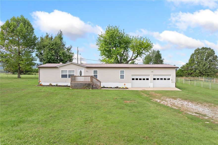 This home checks the boxes. Country living? Yes. Plenty of land? Yes. 3 BD 2 BA? Yes Quiet area? yes. This home won't last long. Schedule your showing soon! In the country but close to all the amenities.