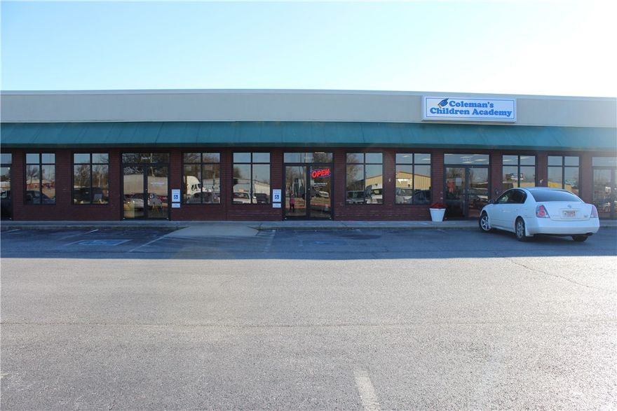 Fully leased great commercial location just off Hwy 71 with close proximity to bypass. Large parking lot with plenty of parking and major road access. Property only for sale. Tenant holds 5 year lease.