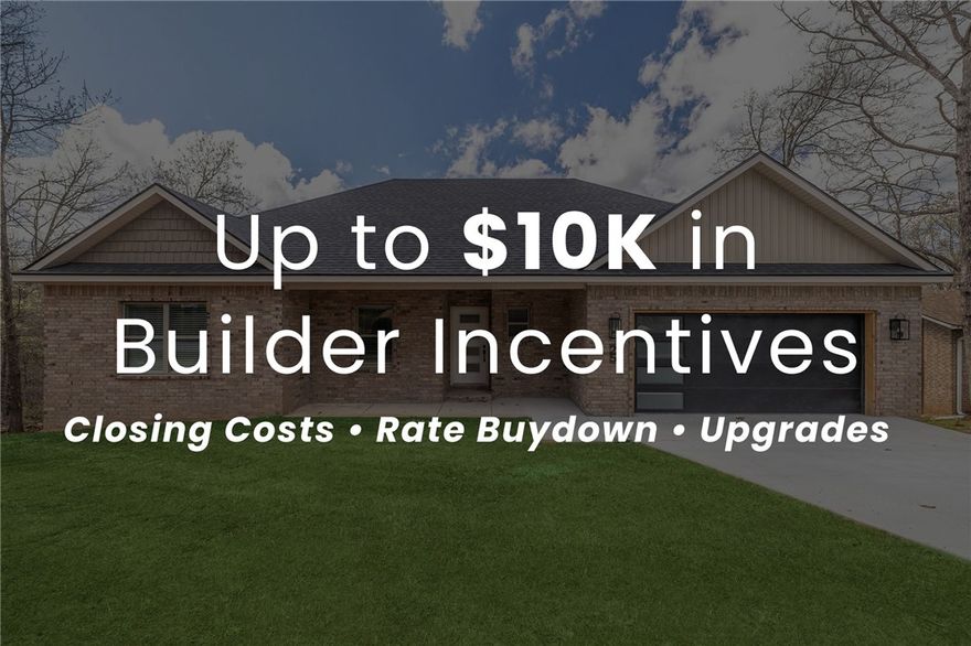 Gorgeous back yard and cul-de-sac setting on large .34 acre lot close to bike trails. Primary and living area downstairs and 3 bedrooms upstairs one with two closets. If you love natural light and engineered hardwood, you will enjoy the living space. Custom vent hood in kitchen with electric range. Kitchen is complete with cabinets to the ceiling, pantry, and breakfast bar. Primary suite has custom tile shower, soaking tub, walk in closets and toilet closet. Covered front porch and back deck you will want to make your peaceful retreat spot. Builder incentive of $10k for flex cash can be for closing costs or upgrades. Can close in 30 days, almost finished!