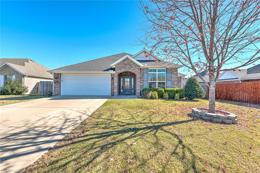 Beautiful Riggins Home in Legendary Subdivision!

Amazing location close to schools, restaurants, and shopping. Minutes from I-49 for quick access to Fayetteville, Rogers, and Bentonville. This well-maintained home features crown molding, hand-scraped hardwood floors, granite countertops, stainless steel appliances, low-E windows, and an energy-efficient package.

Community amenities include 2 swimming pools, basketball court, clubhouse, and more! 
Refrigerator, washer, dryer, home security system, and backyard playset all convey.

Don’t miss this one—move-in ready and priced to sell!