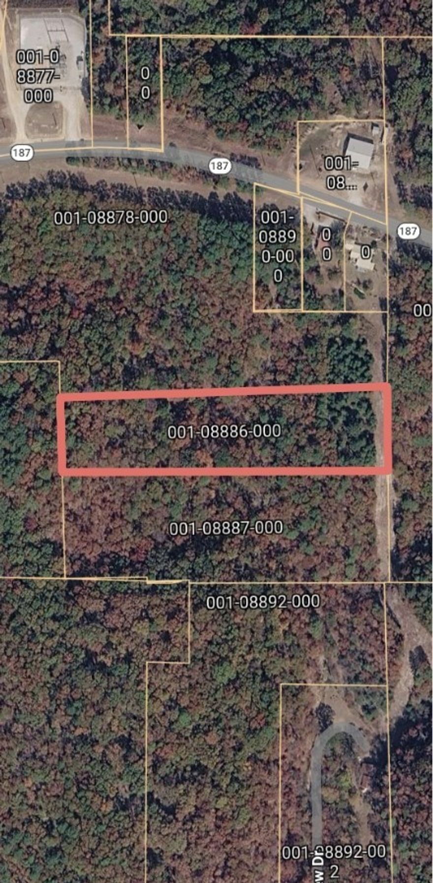 Three unrestricted acres less than a mile from scenic Beaver Lake.