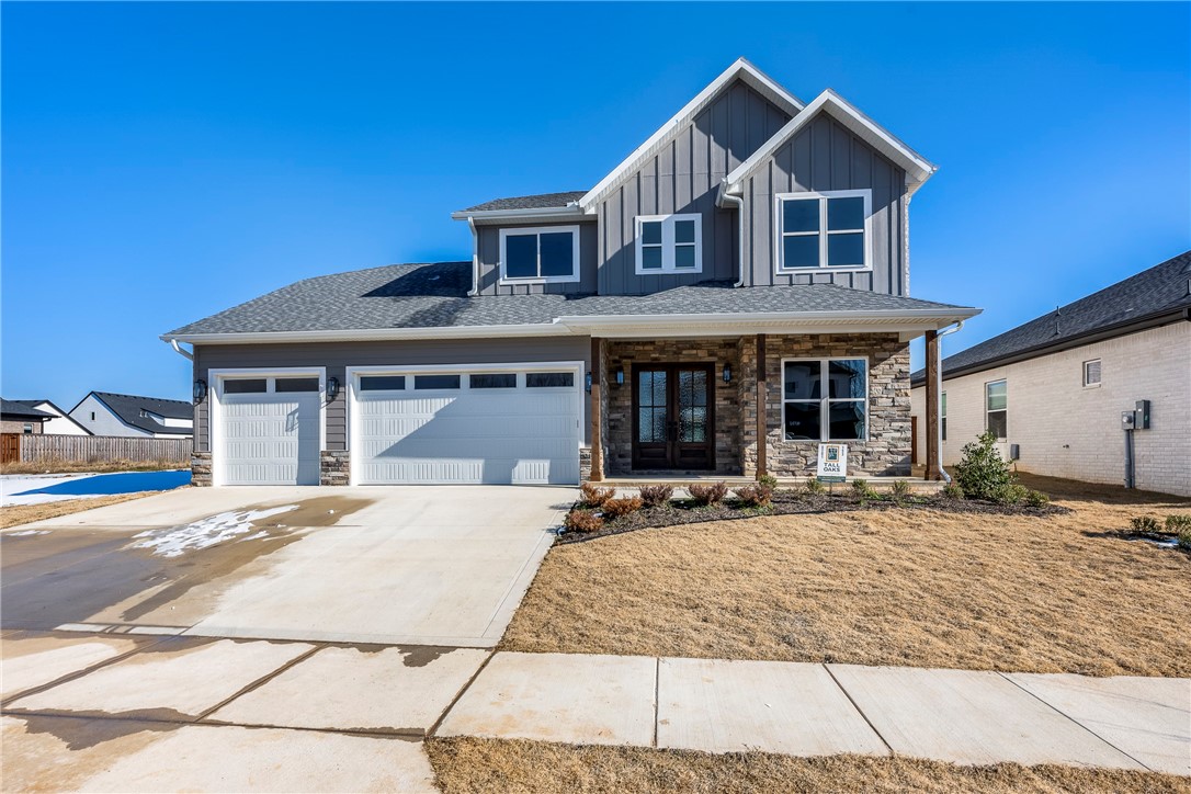 Stunning new Construction in the Bentonville subdivision of Aurora! Quality built with beautiful modern fixtures and features throughout. Great floorplan with 4BRS, 3.5Bas. Master Suite on Main level. Interior features include custom cabinets, quartz counters, hardwood floors, and modern light fixtures. Open living area to kitchen featuring gas cooktop and top of the line appliances. Office or great flex room down, Upstairs game/media room wired for sound or optional bedroom. Smart home Electronics package, security system and professional landscape package included. Covered back patio to enjoy year-round and three car garage. Neighborhood amenities to include 2 Pools, Playground, Sports Court, and Open-Air Clubhouse!