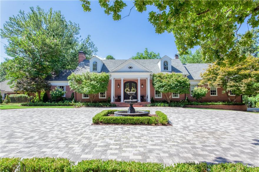 Fabulous estate with timeless quality and elegance at an incredible price! Nestled among mature trees, beautifully manicured grounds will welcome you to a home that has been completely renovated by Lee Jackson with the finest details. Porcelain floors, J. P. Weaver fireplaces, Schonbeck Chandeliers, fabulous craftsmanship throughout, Library that can hold over 5000 books, Wet Bar and a kitchen with top of the line appliances. The Primary Bathroom was the most recent remodel done with gorgeous marble floors, his and her sink, shower and walk-in closets. A grand patio to entertain friends and family with view to the salt-water pool. Exceptional in every way!