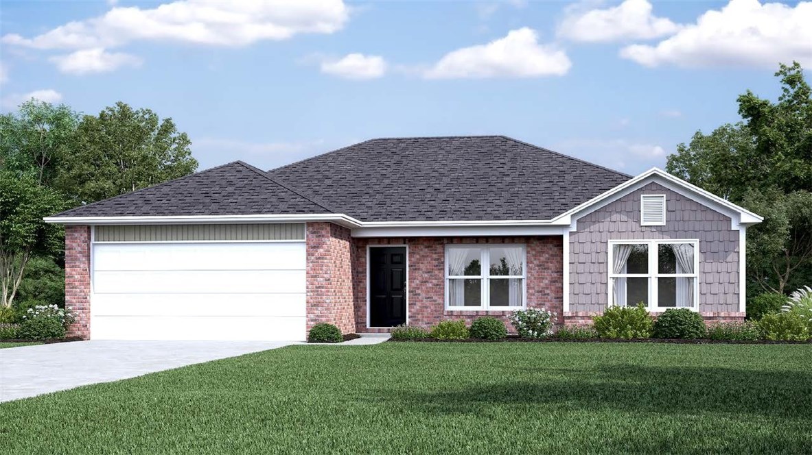 You must see this 3bd 2ba home. This open concept split floor plan is on a quiet street with big back yard. Your family will appreciate the vinyl plank floors, flush mounted bar top, stainless steel appliances and huge living / kitchen area. Get up to $3,500 in closing cost paid w/ preferred lender. Contract in April and receive half off upgrades such as gutters, blinds, Appliances and garage door openers up to $5,000. $0 Down Rd Eligible