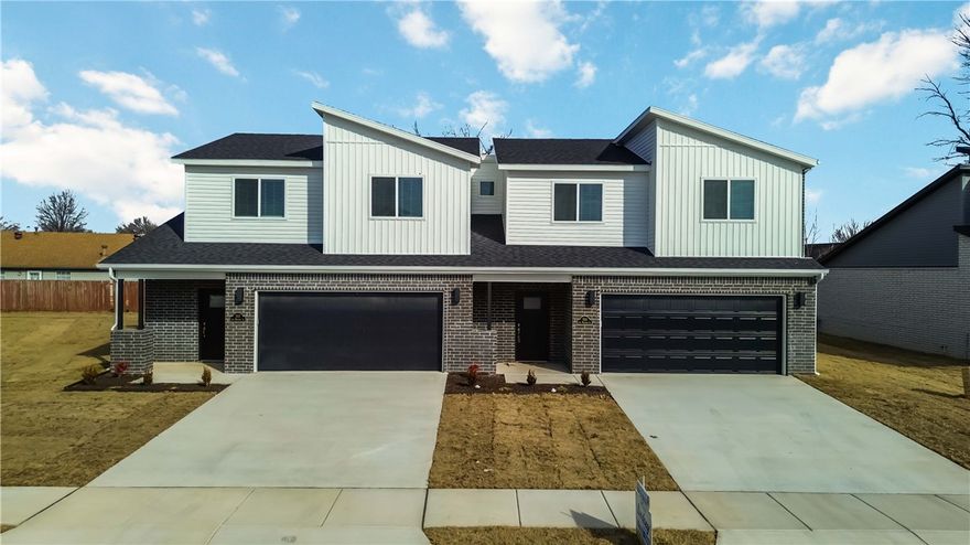 Beautiful New Construction Modern Contemporary Townhome! This stunning 3-bedroom, 2.5-bath home features elegant finishes, sleek design, and abundant natural light throughout its open-concept layout. Situated on a desirable corner lot, this home offers exceptional style and functionality. The spacious kitchen boasts gorgeous granite countertops, a gas range, and tons of storage—perfect for everyday living and entertaining. The primary bedroom suite is conveniently located downstairs, while two additional bedrooms and a full bath are upstairs for added privacy. Enjoy a large fenced backyard and a generous patio, ideal for outdoor gatherings. Centrally located near businesses, retail, schools, and major employers, this home combines modern luxury with unbeatable convenience. Perfect as a primary residence or a savvy investment property—$4000 Seller credit !! Don’t miss this exceptional opportunity! Active construction site, House is new construction. Be cautious when showing.