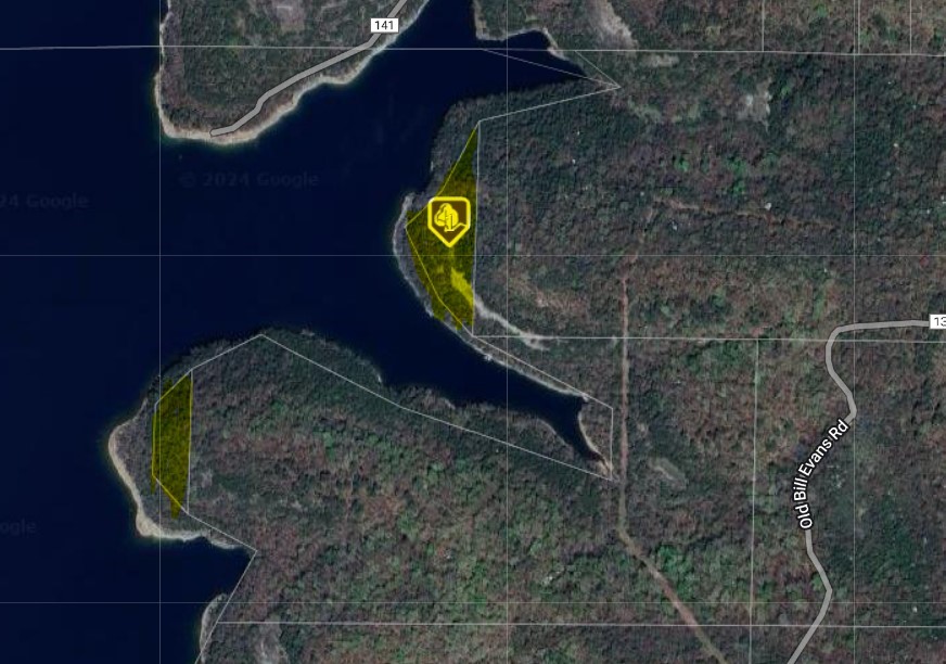 Lakefront Lots! Beaver Lake! 2 Lakefront lots! Beautiful views! Lots are across the cove from each other. 3.77 acres and 1.87 acres.