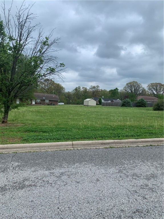 Nice level building lot in beautiful Southern Heights subdivision. Family friendly neighborhood right on the edge of town. Close to shopping and just off the main highway. From here you have an easy jaunt to Springfield, Springdale, Fayetteville, Harrison and Branson but once you build, you have a central location to come home to.
