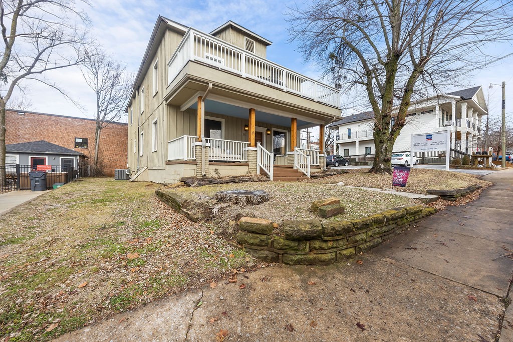 Remarkable opportunity in downtown Fayetteville! Beautifully updated throughout the years with
gorgeous wood flooring covering all spaces. Main Street Center (MSC) Zoning designation permits
multiple creative uses including office, residential and more! Currently office leased for $2750 per month, including utilities and lease expires 1/31/2025. 2nd unit (back / upstairs) is absolutely gorgeous and is currently VRBO and averages approx $2,000 per month. Total potential gross rent is $6,750 Each unit has separate entrance for privacy. Cannot beat location with property literally nestled in the heart of Fayetteville! Also listed as commercial - MLS # 1266070. Must see to truly appreciate all this one has to offer!