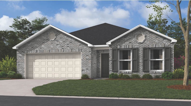 The lovely Glenwood plan from is full of curb appeal with its welcoming front porch and front yard landscaping. This home features an open floor plan with 3 bedrooms, 2 bathrooms, and an expansive family room. Also enjoy an open dining area, and a charming kitchen fully equipped with energy-efficient appliances, generous counter space, and a roomy pantry for snacking and preparing delicious family meals. Plus, a wonderful back porch to entertain and unwind. Learn more about this home today! *Photos are of similar model - Taxes are estimated and to be determined
