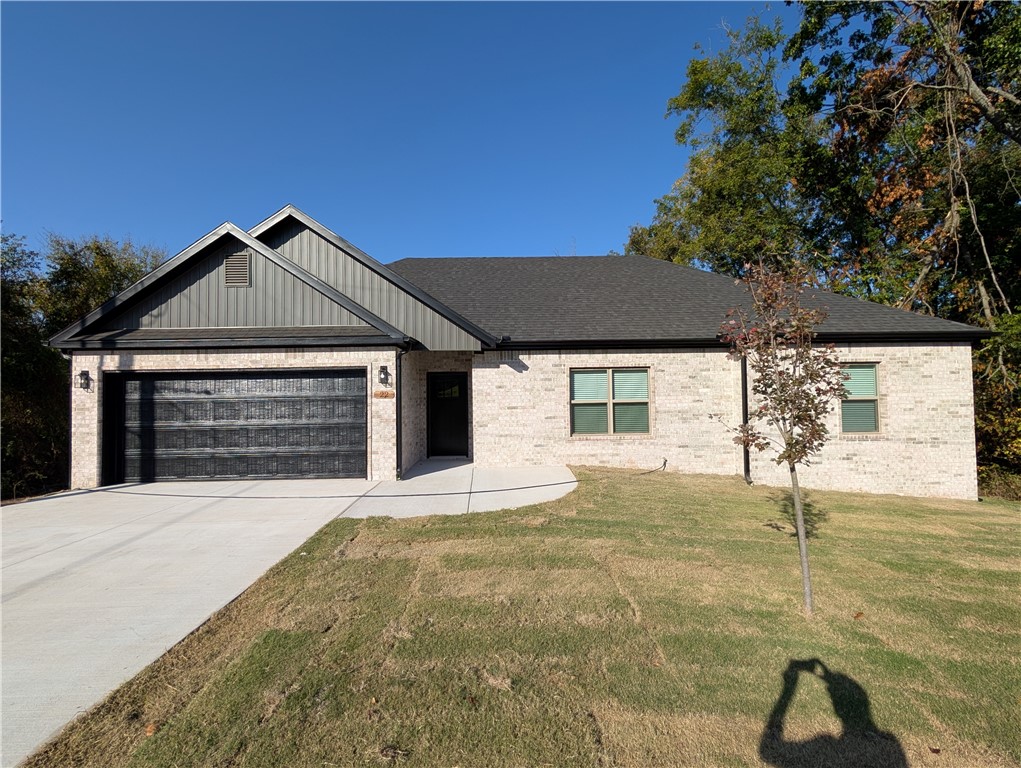 Lays Out Wonderfully And Just Makes Sense. Nice Open Living Room Designed For Easy Furniture Placement. Open Kitchen w/ UC Lighting, Tile Backsplash, Pantry, Island/Bar w/ Seating + Eat-in Dining. Custom Cabinets And Granite Counters Throughout. Primary Suite w/ Dual Vanity, Soaker Tub, Tile Shower In Primary Bath. Nice Secondary Rooms, Full Hall Bath w/ Dual Vanity, Spacious Laundry Round Out The Interior. Covered Back Deck To Enjoy The Surrounding Nature. Nice Usable Backyard. ***3rd room to be considered a bonus/office or other non-sleeping room. Tenant to supply propane if they want to use fireplace. Background and Credit check required.