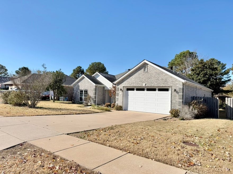 Energy-Efficient 4-Bed Home in West Fayetteville with Backyard Retreat & Solar Panels

Spacious 4-bedroom, 2-bathroom home with 2,193 sq ft of living space in the heart of Fayetteville. Near trails, parks, schools, and a only short drive to the University of Arkansas. 

Steel framed and featuring fully paid-off solar panels, this home combines long-term savings with lasting peace of mind. With generous living spaces—ideal for both daily living and entertaining.

The kitchen offers ample cabinetry and countertop space, while the primary suite includes a spacious en-suite bath and walk-in closet. Three additional bedrooms provide flexibility for guests, home offices, or growing families.

Step outside to your own private backyard retreat, complete with a storage building for added functionality. 

Located in  West Fayetteville, you’ll enjoy quick access to walking trails, community parks, shopping, and schools—all with the natural charm of the Ozarks just beyond your doorstep.