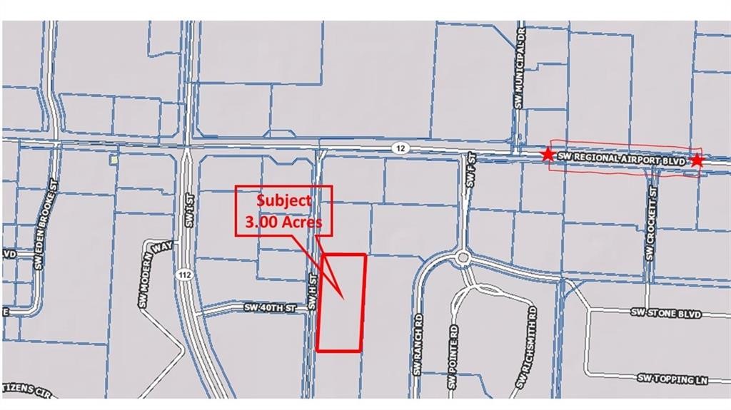 3 acres of cleared land, zoned PUD for commercial or multi-family development. Prime location in the heart of expanding SW Bentonville, near a community center, daycare, schools, shopping, and service businesses. All utilities accessible.