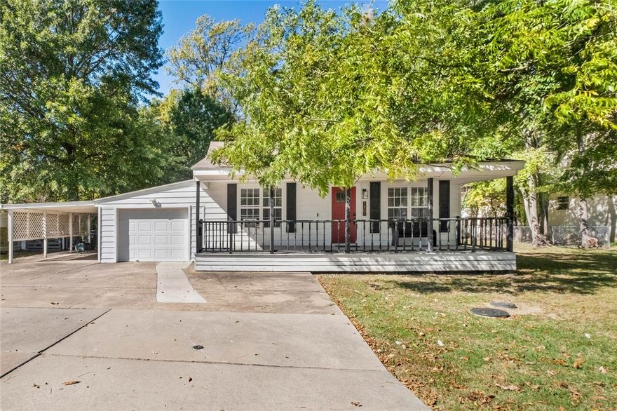 Don't miss this rare opportunity. Smaller home situated on an absolutely beautiful .5 acre estate lot with mature hardwoods and a parklike backyard. 1 bedroom home with a murphy bed set up. Perfect set up for investors or single family buyers.