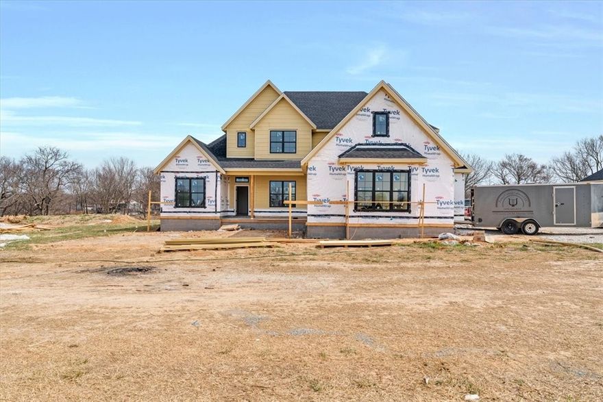 Look forward to coming home to Springdale newest Subdivision, Magnolia Meadows off Harmon Rd Fayetteville Address, Springdale Schools, near Tontitown. One acre lots, 3 car garage, 3200 - 3800 sq ft homes planned. Just getting started but this home has 4 bedrooms, 3.5 bathrooms, study and media room. Front porch, back deck and all the space you need. Come check it out.