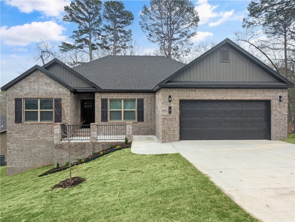 Welcome To Your Next Home! And What A Home This Is! Large 0.32 Acre Lot. 4 Bedroom Split Floorplan. 9 Foot Ceilings Throughout. Open Concept Kitchen/Living/Dining. Custom Cabinets With Granite Counters Throughout. Kitchen Also Offers A Pantry, Under Cab Lighting, Tile Backsplash. Bar/Island Seating + Eat-in Dining. Primary Suite w/ Dual Vanity, Tile Shower, Walk-in Closet In Primary Bath. Nice Covered Back Deck Overlooking The Private Backyard Surrounded By Mature Trees. Get In Early And Make Some Selections To Your Preference. ***Completed pics of same/similar plan as example only. Under construction pics are of this home. This homes exact plan and finish out will vary.