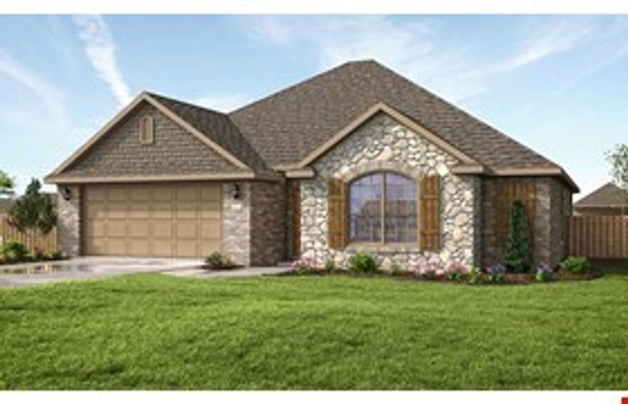 Beautiful New 3 bdr/2bath all Brick home w/Upgraded White Mortar being built by Riverwood Homes-w/covered front porch-granite in kit & bths-pantry-stainless steel appliances-Open Concept  Living rm/ Kitchen & Dining Area- gas fireplace Upgraded Tile in Liv Rm-crown molding in liv & mst bdr-carpet & Upgraded ceramic tile-utility rm- covered patio-Garage door opener & key pad entry-pull down attic storage-privacy fenced in Front-Covered Front Porch & Covered Patio& Extended uncovered Patio-Sold before print