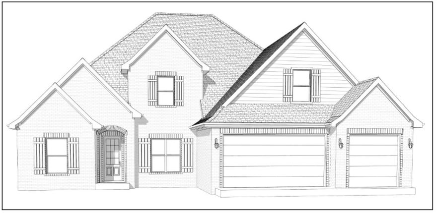 New Construction in SW Bentonville! The Elliot Plan. Home features 4 bedrooms, 4.5 baths, study, dining room and bonus room. Primary Bedroom and one bedroom on lower level and 2 bedroom plus bonus upstairs. Walking distance to Central Park Elementary School. Quality modern finishes. Upgraded amenities include 10' ceilings on 1st floor, 2-50 gallon water heaters w/ circulation pump, 6' soaker tub, cedar beams, ceiling high kitchen cabinets, covered outdoor patio with fireplace, central vac, & more. Great open plan - spacious kitchen with center island, double ovens, hooded vent, & custom cabinets. Living room and patio wired for sound. Welcome home to Clarendon Heights!