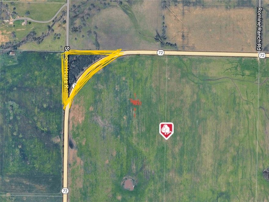 Excellent opportunity to purchase -/+4.87 flat, Usable acres with hwy 72 frontage in Gravette. This property offers great visibility, easy access, and strong commercial or future development potential. Level Topography allows for efficient development and flexible site planning. Located in a growing area with consistent traffic flow, making it ideal for retail, office, service or Investment use. On site septic needed for Water/Sewer.