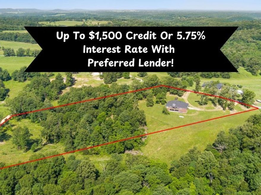 Experience country living, but only 30 minutes from Springdale & Fayetteville. This house sits on just over five acres, with 5-bedroom, 5-bathroom and 4,526 sq ft. You are not going to be able to find this much space at this price anywhere in NWA. Built in 2008 and updated in 2023 with a new roof and HVAC system. It features a fully finished walk-out basement (currently set up as a home gym) that provides additional living and/or entertaining areas, while the top floor offers endless possibilities. Step onto the deck and take in breathtaking views providing a serene backdrop for morning coffee or evening gatherings. Spacious, light-filled interiors flow effortlessly, perfect for entertaining or unwinding. The circle drive offers plenty of parking with easy access in and out. If you're craving privacy, space, and a slice of countryside peace, this place checks all the boxes. The most recent appraisal valued the house at $600,000, tons of equity already! Be sure to check out the 3D Matterport tour & peep added photos