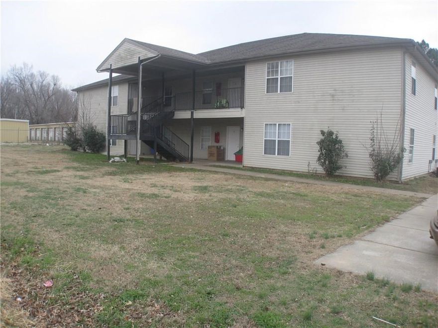 24 Unit Complex. Well maintained investment property with the potential of grossing $136,800 per year.
1st building is comprised of 12 1bed units, and the 2nd building is made up of 12 2 bed units