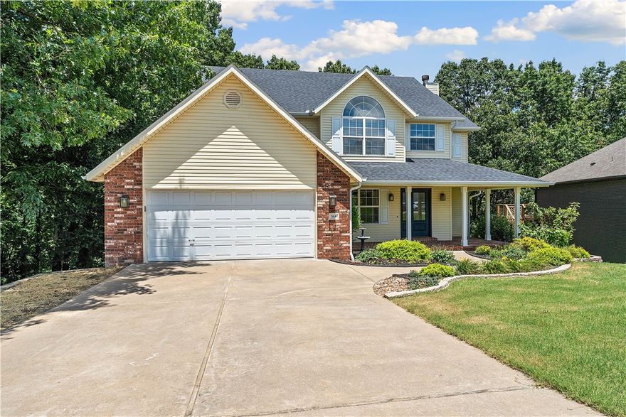 Looking for a home near Coler Trails and downtown Bentonville?
Check out this amazing three-story home that is just 1 mile from Coler Bike Park & 1.3 miles from Downtown Bentonville —with a basement that’s perfect for a mother-in-law suite or rental opportunity!

Inside, you'll find windows that flood the home with natural light, fresh paint, new carpet, and a warm, welcoming vibe that makes it easy to feel right at home.  The living room, kitchen, dining, and a half bath make up the middle story.  Four bedrooms are found upstairs, and a large living area and another bedroom downstairs in the basement with its own walk out patio.  Backyard privacy? Yes, please! With no neighbors behind you, you can sip your morning coffee or unwind in the evening while enjoying peaceful views of nature. A live spring behind the house attracts wild life. Whether you prefer to hop on your bike to hit the trails or cruise over to the Bentonville Square, this location can’t be beat. Don’t forget to ask for the 3D tour of the home!