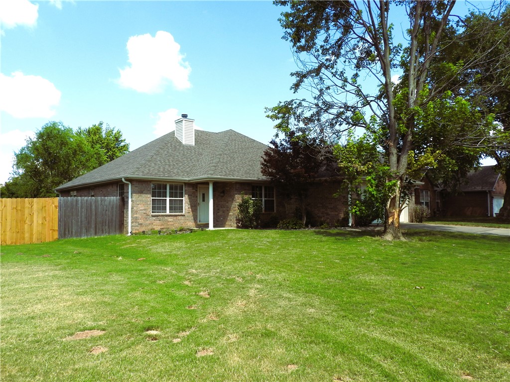 Ready to move in. 4 Bedroom 2 bath 1912 sq. ft. Refrigerator and Washer/Dryer included. Fenced back yard Private setting. This home is move in ready. Perfect condition. Granite Counters. 4 bedroom could be office with built in shelving,