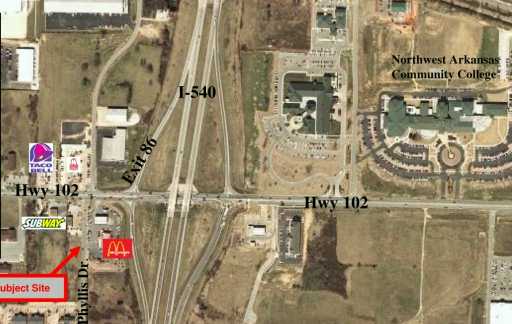 GREAT COMMERCIAL LOT READY FOR DEVELOPMENT WITH FRONTAGE ON PHYLLIS AND IN A RAPIDLY GROWING AREA. VISIBLE FROM HWY 102.