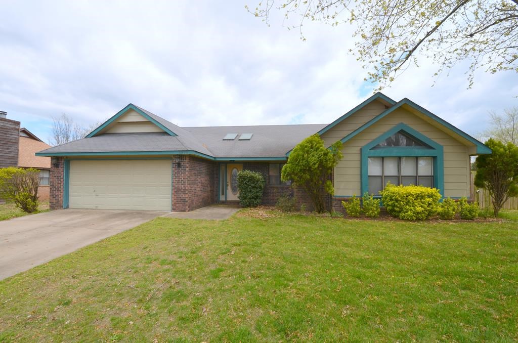Enjoy the open space of the living area with the high ceiling and fireplace. Kitchen w/ bar seating, Eat-in dining. Master Suite. Huge backyard w/ In-ground pool and back patio, perfect for the warm weather ahead. HVAC replaced 2011. Ready for your personal touch; make this house your home today!