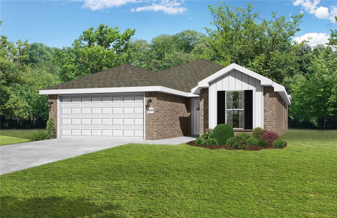 Featuring 10-foot ceilings in the entryway, kitchen, living area and master bedroom, plus his and hers vanities in the master bathroom, the 1750KP Series delivers the luxury of a larger floor plan. This plan series has three bedrooms, two bathrooms, and an inviting entry way that provides privacy. Enjoy a large, covered back patio and a garden tub in the master bathroom. Taxes subject to change based on new construction.