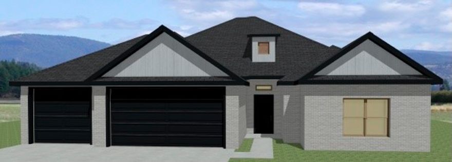 Wellington Hills is a fantastic place to reside! The Sheffield is an open floor plan with three bedrooms and 2.5 bathrooms. It is perfect for spending quality time with your loved ones. The kitchen's custom cabinets, granite countertops, and stainless steel appliances are fantastic things about this home. It has a 3-car garage, fence, gutters, and a covered patio! House is still under construction. Pictures are of a similar plan and finish. Taxes are based on land only.