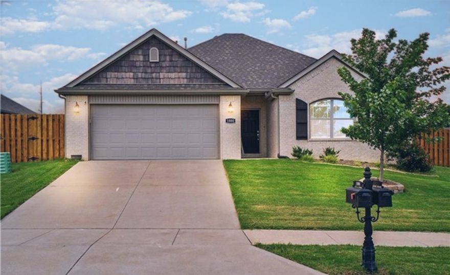Welcome to your Next Home! The home features three bedrooms and two bathrooms, perfect for comfortable living. The split floor plan ensures privacy, while the open living room boasts a gas fireplace and elegant crown molding in both the living area and master bedroom. The kitchen boasts a walk-in pantry and stainless steel appliances provide convenience and style. The master suite boasts a generous bedroom accompanied by an en-suite bathroom, which includes a whirlpool tub and a shower. In the backyard, you'll find an extended covered patio and a herb and vegetable garden—perfect for unwinding or hosting gatherings. Fridge, washer and dryer included.  Background and credit check required.