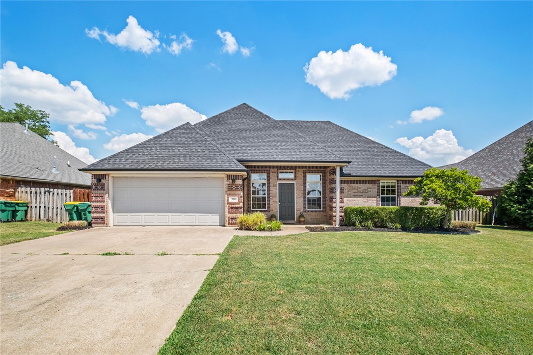 Beautifully maintained 1,691 sq. ft. brick home, sold FULLY FURNISHED! Once the model home for the neighborhood, it boasts quality finishes and a welcoming layout. A stunning double-sided gas fireplace connects the spacious living room and formal dining, both with warm wood floors. The kitchen impresses with stainless steel appliances (fridge included!), pantry cabinet, and plenty of prep space. Enjoy a private split-bedroom design with no tiny rooms, plus both bathrooms offer dual sinks. New roof in 2021! Whether youāre looking for a move-in ready home, vacation property, or furnished rental, this oneās turn-key. All just 10 minutes from the new Walmart Home Office and 8 minutes from Coler Mountain Bike Preserve.