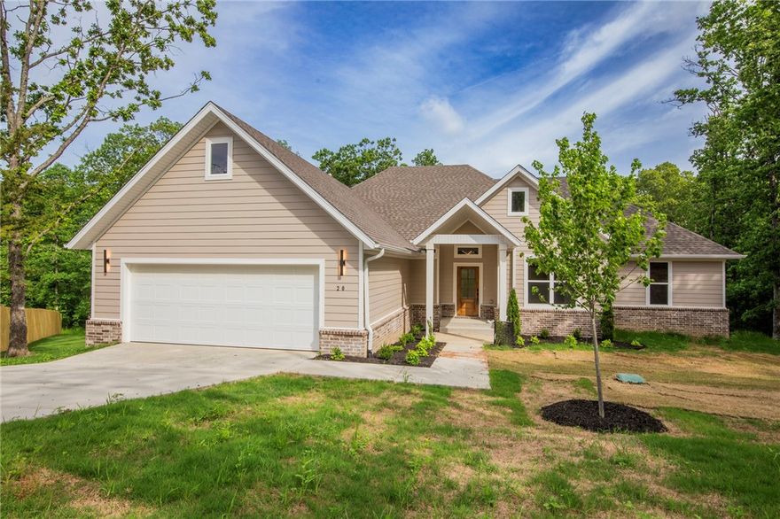 Welcome to your dream home! Nestled in the scenic community of Bella Vista, this stunning new construction offers modern design, high-end finishes, and exceptional craftsmanship.

Step inside to an inviting open floor plan, thoughtfully designed for both comfort and entertaining. The spacious living room features a striking fireplace, creating a cozy ambiance for relaxing evenings.

The chef’s kitchen is a showstopper, boasting sleek countertops, top-of-the-line appliances, and ample storage—perfect for culinary enthusiasts.

Unwind in the serene primary suite, complete with spa-like amenities and a luxurious en-suite bath. Additional bedrooms provide plenty of space for guests or a growing family.

Experience the perfect blend of elegance and functionality in this breathtaking home.

Seller is offering $5000 towards buyers closing costs! Come check out this great new home today! 

WELCOME HOME!