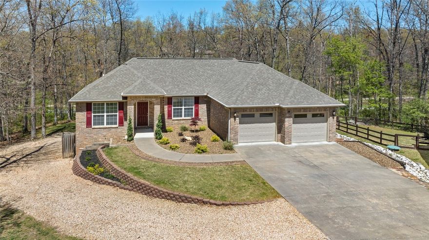 Tired of looking at new homes with no storage & need space to spread out? This lovely well built home offers a blend of comfort, style & convenience on a peaceful retreat of 0.40 Acres at the end of a cul-de-sac.  Step inside to freshly painted dining room, living room & kitchen open floor plan. Sunroom flooded with natural light.  The spacious primary suite offers dual sinks & shower as well as walk-in closet.  On the opposite side of the main floor is the office, full bathroom and another bedroom.  The walkout basement offers more flexibility with a family room, another full bathroom, bedroom with walk-in closet & a bonus room that can be used for exercise, hobbies, storage or more sleeping space.  Step outside to a 2 tier deck & lower covered patio made for outside entertaining.  Try your hand at gardening in your raised garden bed.  Be captivated by your peaceful surroundings where deer & various birds visit.  This property will be a joy to call home. (Pics 40-50 reflect interior before being painted 5/16/25)