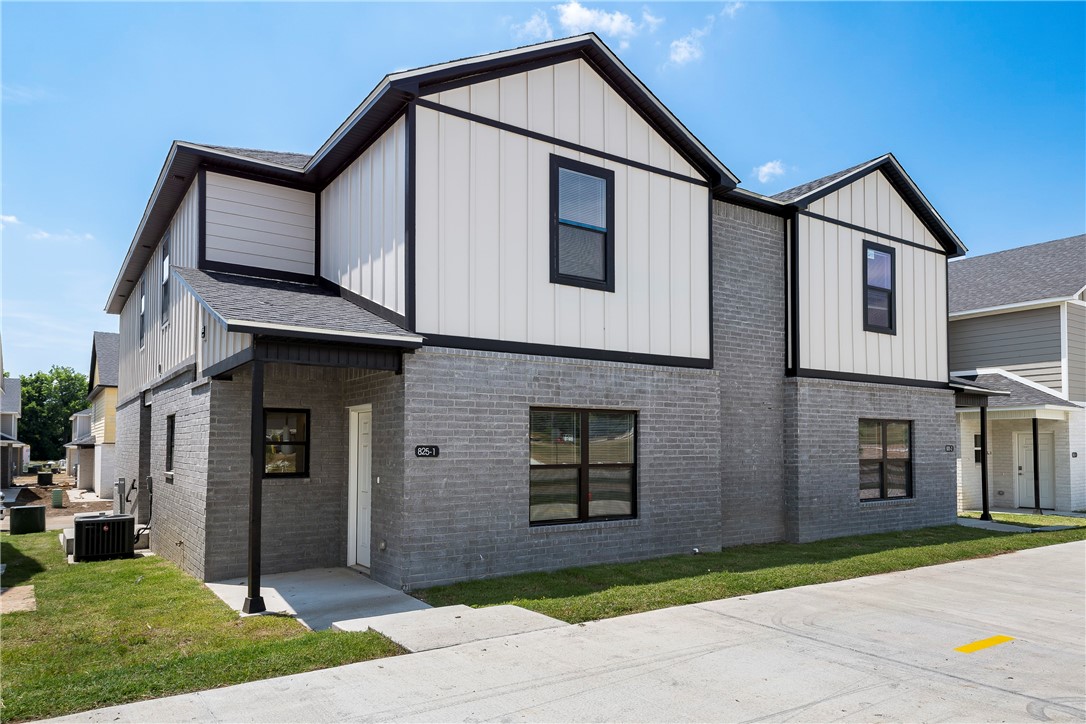 New construction duplex. Each side has 4 bedrooms and 4.5 baths. All bedrooms ensuite. Walk in closets. Main level has open plan with 2 car garage, half bath, Large living room, eating area and kitchen with island. All appliances included. Trail right outside your front door.