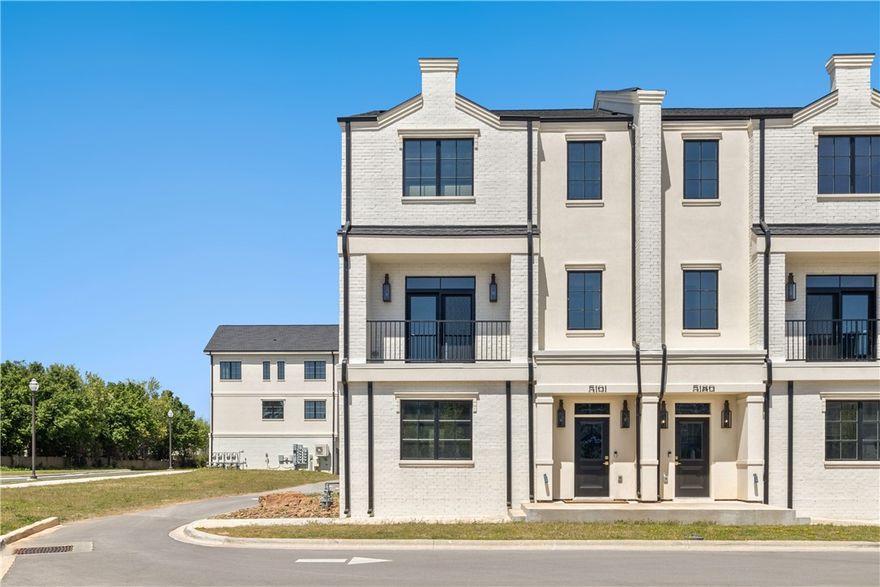 This is the current Model Home for the Brownstone development! Located on Pauline Whitaker Parkway this new construction brownstone situated in the heart of Pinnacle’s urban living. The tastefully composed three bedroom, three-and-a-half baths with open concept living and entertaining spaces. The great room exhibits large windows that open to the gorgeous sunset over Pinnacle Country Club. The gourmet kitchen features a statement island and high-end appliances and finishes. The light filled primary suite offers a walk-in closet, and a spa like bath with a wet room. Located in Rogers' newest community, with Pinnacle Heights retail, entertainment, and dining mecca just a stroll away. Property taxes estimated based on land only.