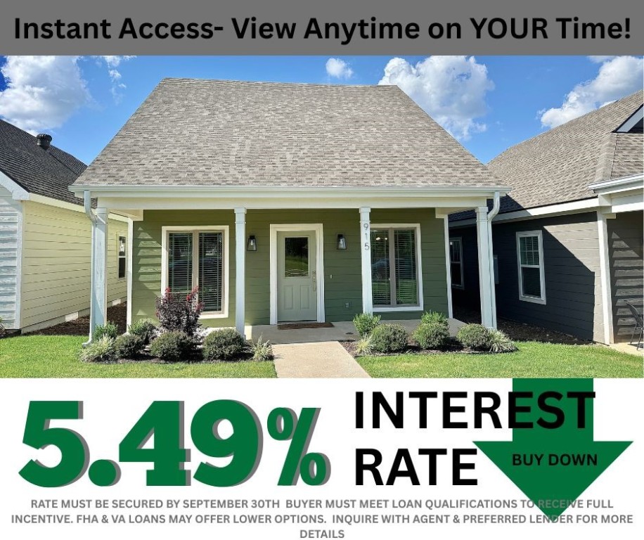 5.49% INTEREST RATE/BUY DOWN! Unbeatable location near Crystal Bridges Museum, the Alice Walton School of Medicine, Downtown Bentonville & Walmart’s new campus. Enjoy a vibrant community with top-tier amenities, including a clubhouse, pool, pickleball court, dog park, yard maintenance & access to the countries top premier mountain biking trails. Staged home! Faulkner floor plan boasts LVP flooring, crown molding, blinds, ample storage & quality throughout. The living room & dining area offer a seamless open floor plan, perfect for entertaining, with abundant natural light & smooth flow into the chef’s kitchen. Chef’s kitchen features 3cm granite countertops, Frigidaire stainless steel appliances, refrigerator, a pantry, tons of storage & abundant natural light. Spacious primary suite includes a perfect ensuite bathroom with walk-in tile shower, double sinks, & large walk-in closet. Patio perfect for entertaining! Oversized garage with ample storage.