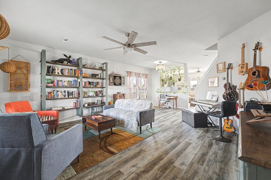 Discover your perfect match in Northwest Arkansas! This 4-bedroom gem hits the "Goldilocks zone" of price, size, and location. Features a chef’s kitchen, massive pantry, and unique open floor plan with high ceilings and abundant natural light. Enjoy a 3-car garage, 3 spacious common areas, and smart home tech (thermostat/security). The large fenced yard opens to a future park via a back gate and is walking distance to Janie Darr Elementary and local trails. Modern, well-maintained, and move-in ready!