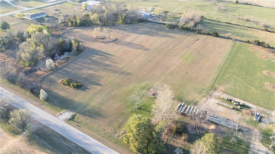 Beautiful prime cleared land, almost 10 acres!  HIGHWAY FRONTAGE OF APPROXIMATELY 637 FEET! Build your dream home or business here. Very peaceful & close to town and shopping. Water on site.