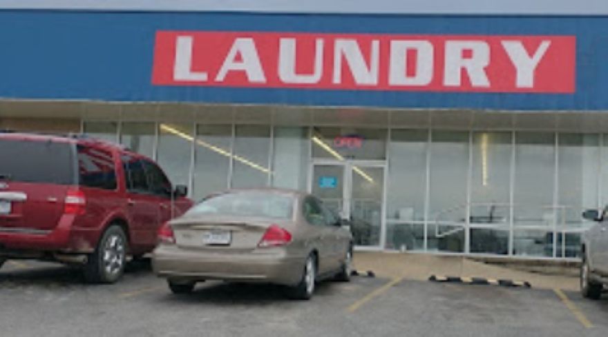 Updated public laundromat with good income. Additional space for rent