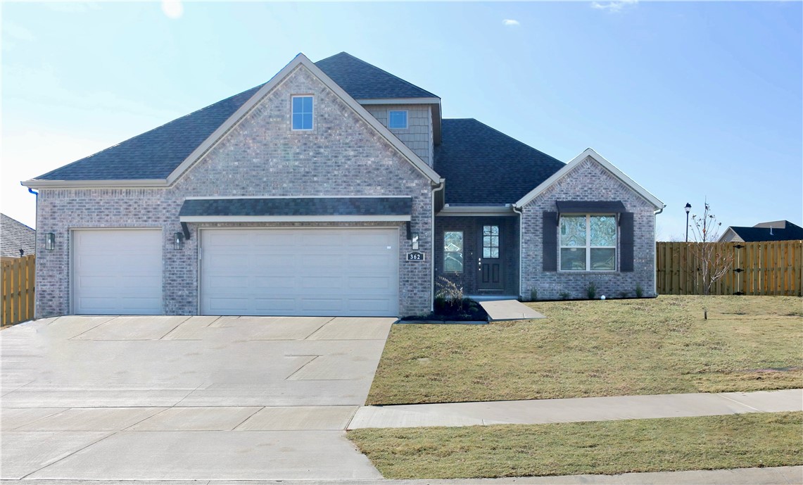 Beautiful 4bdr+bonus/3bath home ready to move in! This is a wonderful open plan with a shiplap fireplace, cased windows, crown molding, lvp flooring and much more. The gallery kitchen features stainless steel gallery appliances, 3cm granite, vent hood, large island, under cabinet lighting and walk-in pantry. The primary bedroom features a tray ceiling with crown molding and a great bathroom. The bath has tile walls in the shower with a frameless shower door, double vanity and a nice walk-in closet. There are over $10,000 of upgrades in this home, Call us today!