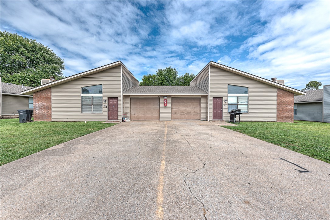 Excellent investment opportunity in East Springdale! Recently remodeled duplex (3 bedrooms / 2 bathrooms / 1 car garage per unit) with updated roof, HVAC (1 side), hot water heater, flooring, paint, refinished cabinets, counter tops, and lighting & plumbing fixtures throughout. Updated kitchen appliances including Refrigerators. Washers/dryers to convey as well. Conveniently located close to schools, grocery stores, restaurants, shopping, trails, and all amenities Springdale. Less than 3 miles to Emma Ave and downtown. Both units are currently leased. Do not disturb tenants.