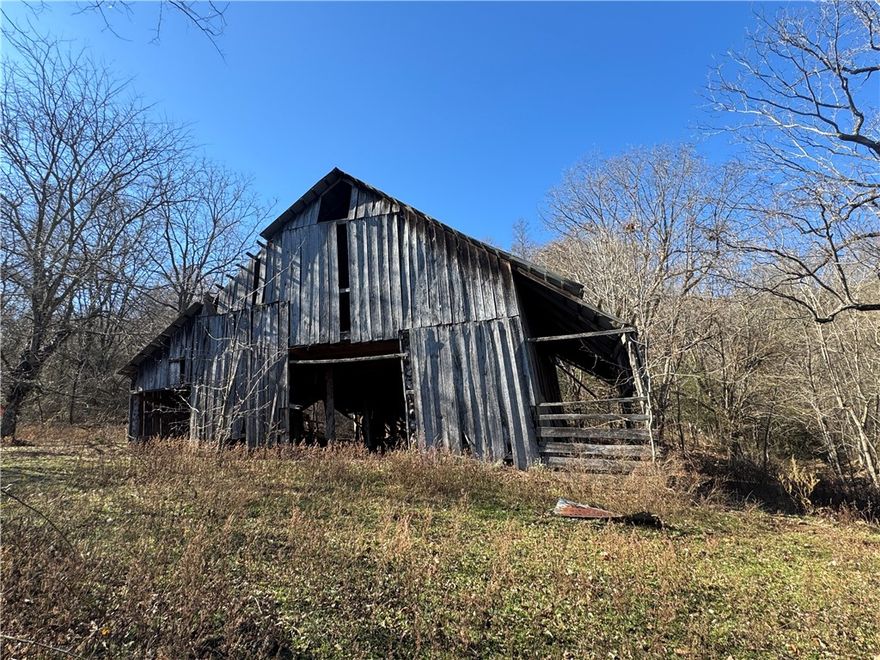Discover a rare opportunity to own 81.33 acres of Ozark Mountain land, privately tucked away in the highly desirable Low Gap area of Newton County. This secluded and undeveloped tract offers an exceptional combination of privacy, history, and natural beauty, all just minutes from the Buffalo National River, historic Boxley Valley, renowned elk viewing areas, scenic waterfalls, hiking trails, and the charming Jasper town square. From the property, enjoy sweeping views into the rugged Ozark Mountain wilderness, with several naturally level building sites scattered throughout perfect for a future cabin, homestead, or investment retreat. The land features a year-round spring, remnants of an old homestead, and the remains of a barn and historic field system, adding both character and potential to the landscape. A legal easement ensures access, and rural water is available at the county road, offering convenience for future development while maintaining the property’s pristine setting.