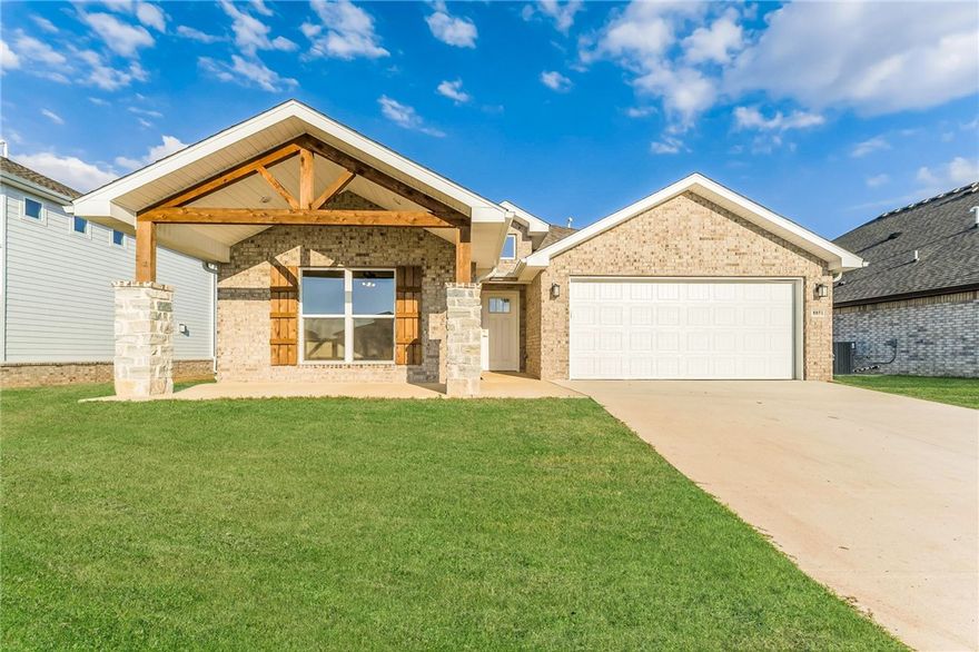 Choose between 4.99 % or $10k flex cash. *Terms and Conditions apply!*
This 2150 square foot home features 4 bedrooms and 2
bathrooms. The main living area includes a large living
room that flows seamlessly into a modern kitchen and
dining area, creating the perfect space for entertaining
guests. With its thoughtful design and practical
amenities, this home is perfect for those seeking a
comfortable and functional living space. Taxes subject to change based on new construction.