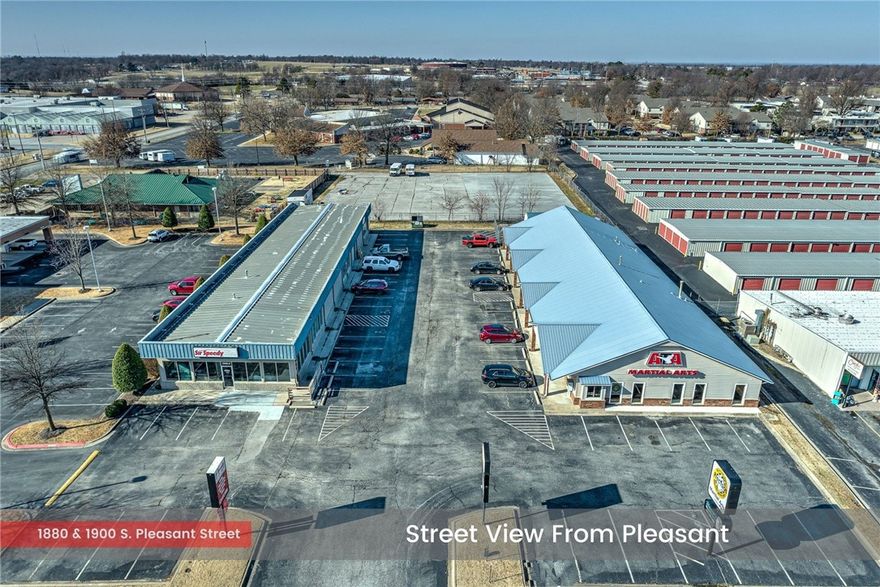 Prime real estate location in Springdale with a cap rate of 6.5%-8%. This 13,750 sqft industrial complex features 85% leased office space, manufacturing warehouse space and an overhead truck door for easy access. This is a fantastic location to meet all of your commercial needs. These two buildings are located a block from a 4-way stop full of profitable businesses, including Wendy's, First National Bank, Walgreens, ALDI, Papa John’s, and Arvest Bank, plus you are right around the corner from the Walmart SuperCenter.