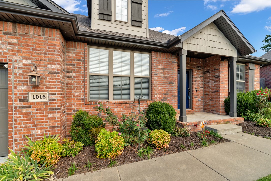 Beautiful 4-bedroom, 3-bath home in the sought-after Marbella subdivision in Cave Springs! Built in 2019, this home blends style and comfort with granite countertops, tile, LVP, wood, and carpet flooring throughout. The open-concept living area features a cozy gas-log fireplace and a vented kitchen hoodāa high-end upgrade that adds both function and design. The primary suite includes dual vanities, a large walk-in closet, and a relaxing layout. Each bedroom offers its own walk-in closet for plenty of storage. Enjoy outdoor living on the covered back patio overlooking the wood privacy-fenced yard, perfect for gatherings or quiet evenings. The front yard is beautifully landscaped, and the home sits on a quiet cul-de-sac with sidewalks and gentle slope for added curb appeal. A wonderful combination of quality finishes, thoughtful design, and prime location!